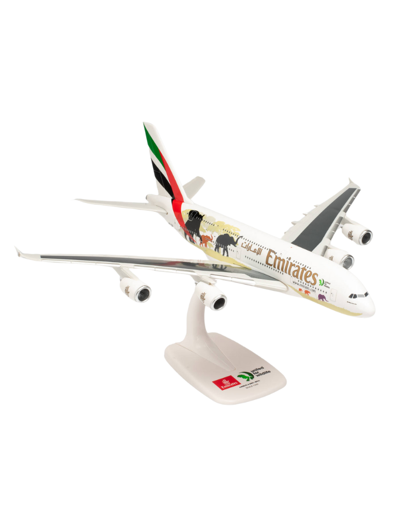 Herpa - Emirates “United for Wildlife” - Airbus A380 - 1:250 мащаб