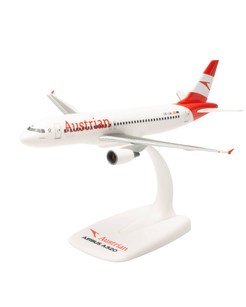 Herpa - Austrian Airlines "Ausseerland" - Airbus A320 - 1:200 мащаб