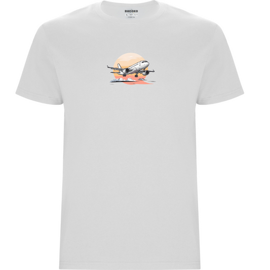 Мъжка тениска - Бяло - Take-off